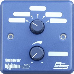BSS BLU3  5-Position Wall-Mount Controller Source/Preset Selector  Level Control